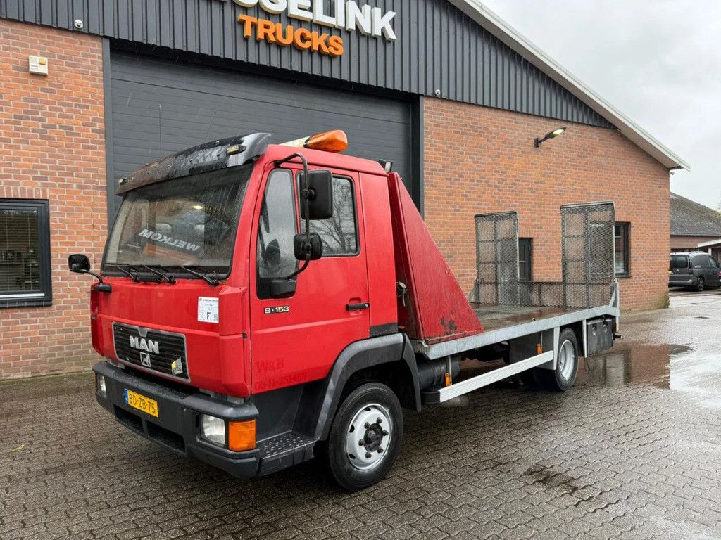 MAN 9.153 425CM Machinery transporter Hydr. Oprijplaten APK/TUV 01-2027