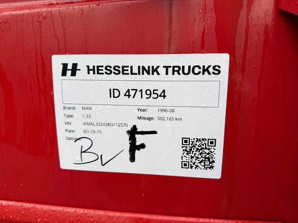 MAN 9.153 425CM Machinery transporter Hydr. Oprijplaten APK/TUV 01-2027