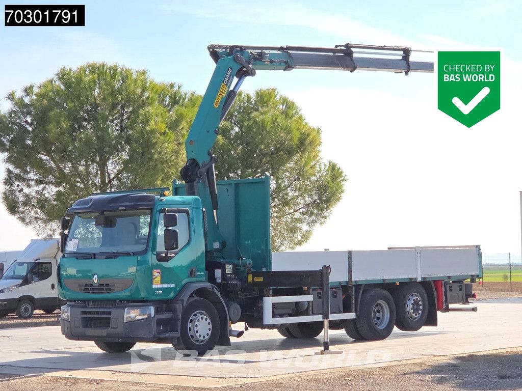 Renault Premium 380 6X2 Grúa Palfinger PK20002 + Eje Elevable y Direccional + Suspensión Neumática Euro 5