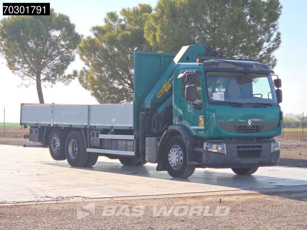 Renault Premium 380 6X2 Grúa Palfinger PK20002 + Eje Elevable y Direccional + Suspensión Neumática Euro 5