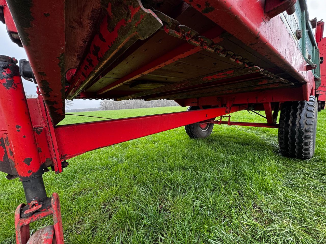 Kemper E25 Standard Meststrooier Mestverspreider met aftakas