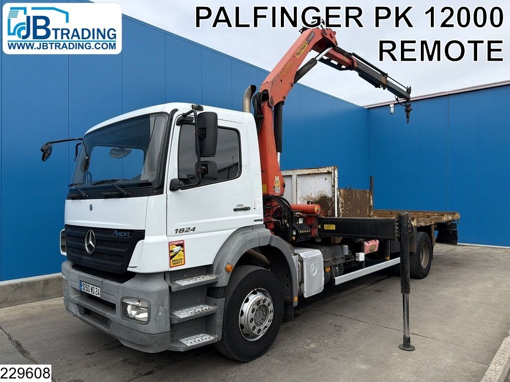 Mercedes Axor 1824 EURO 4, Leaf spring, Manual