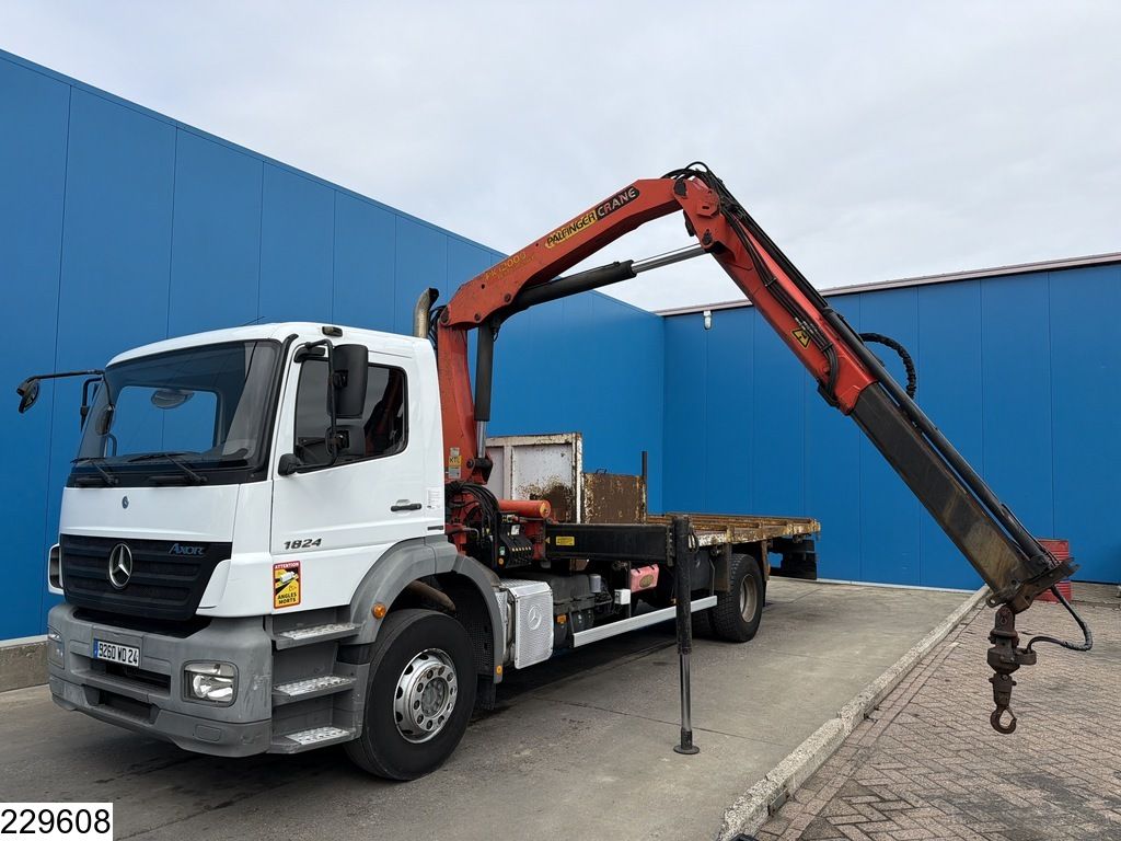 Mercedes Axor 1824 EURO 4, Leaf spring, Manual