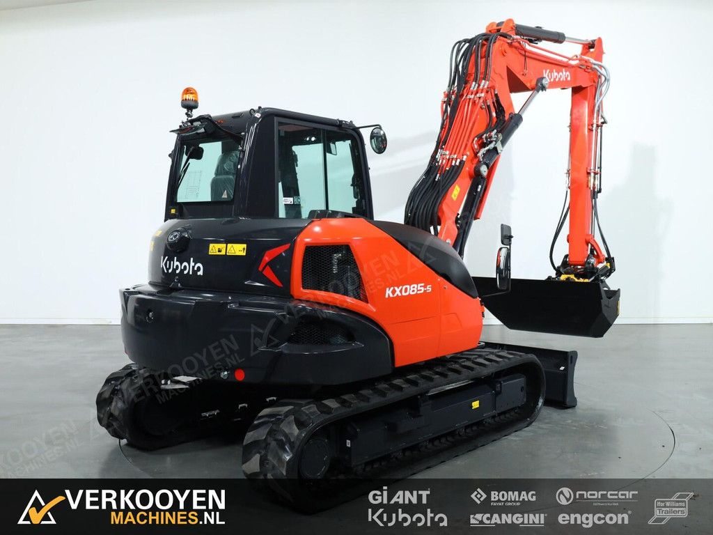 2026 Kubota KX085-5 2PC + Engcon EC209 S45 ADV1314