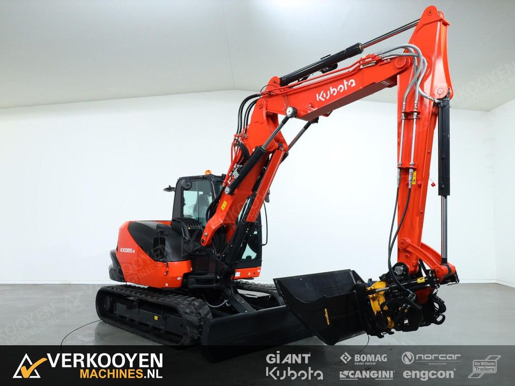 2026 Kubota KX085-5 2PC + Engcon EC209 S45 ADV1314