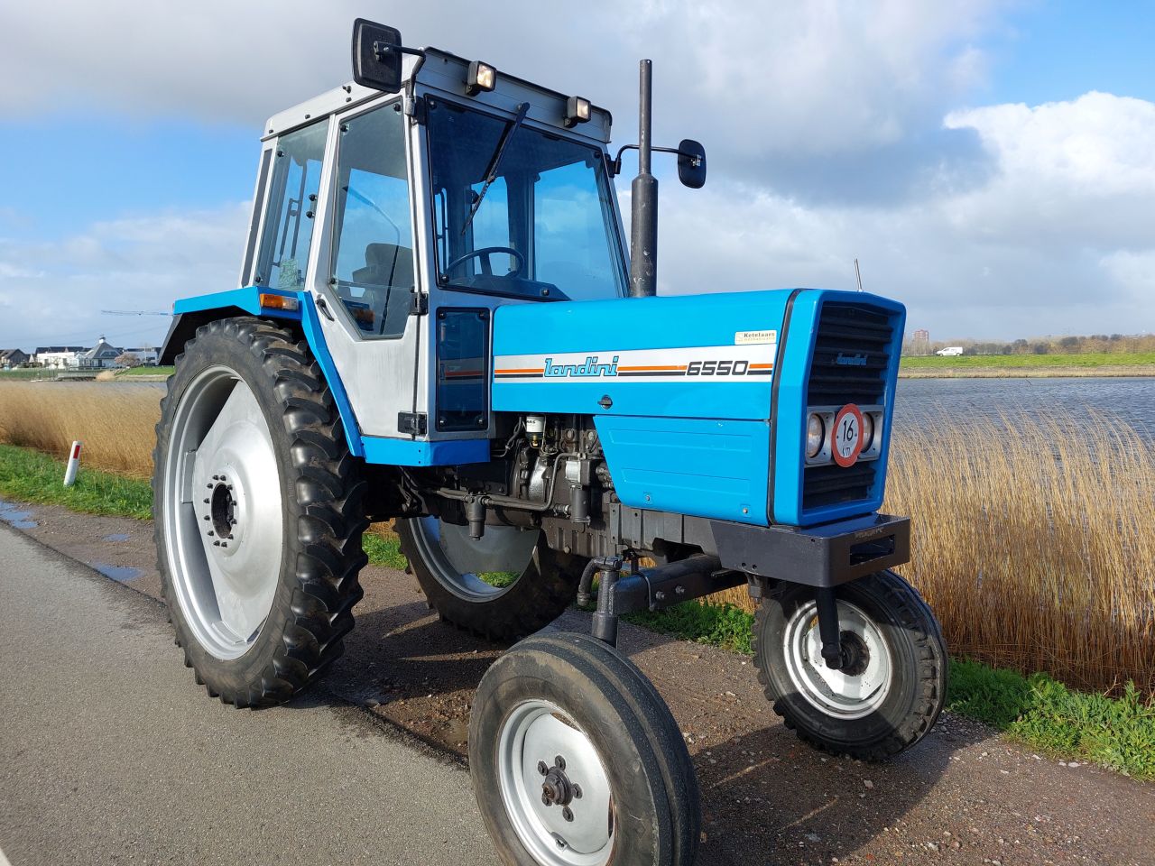 Landini 6550 portaal trekker