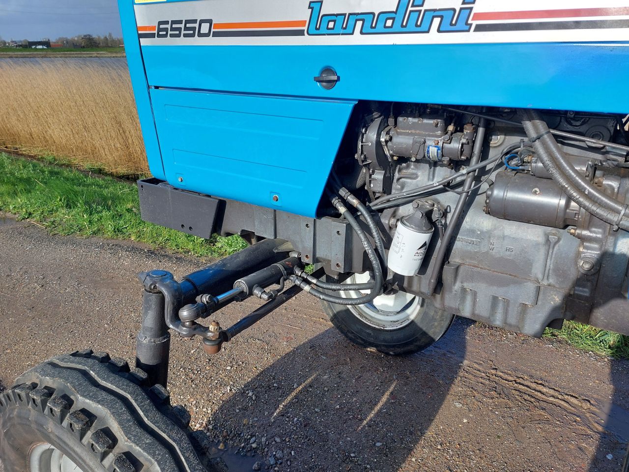 Landini 6550 portaal trekker