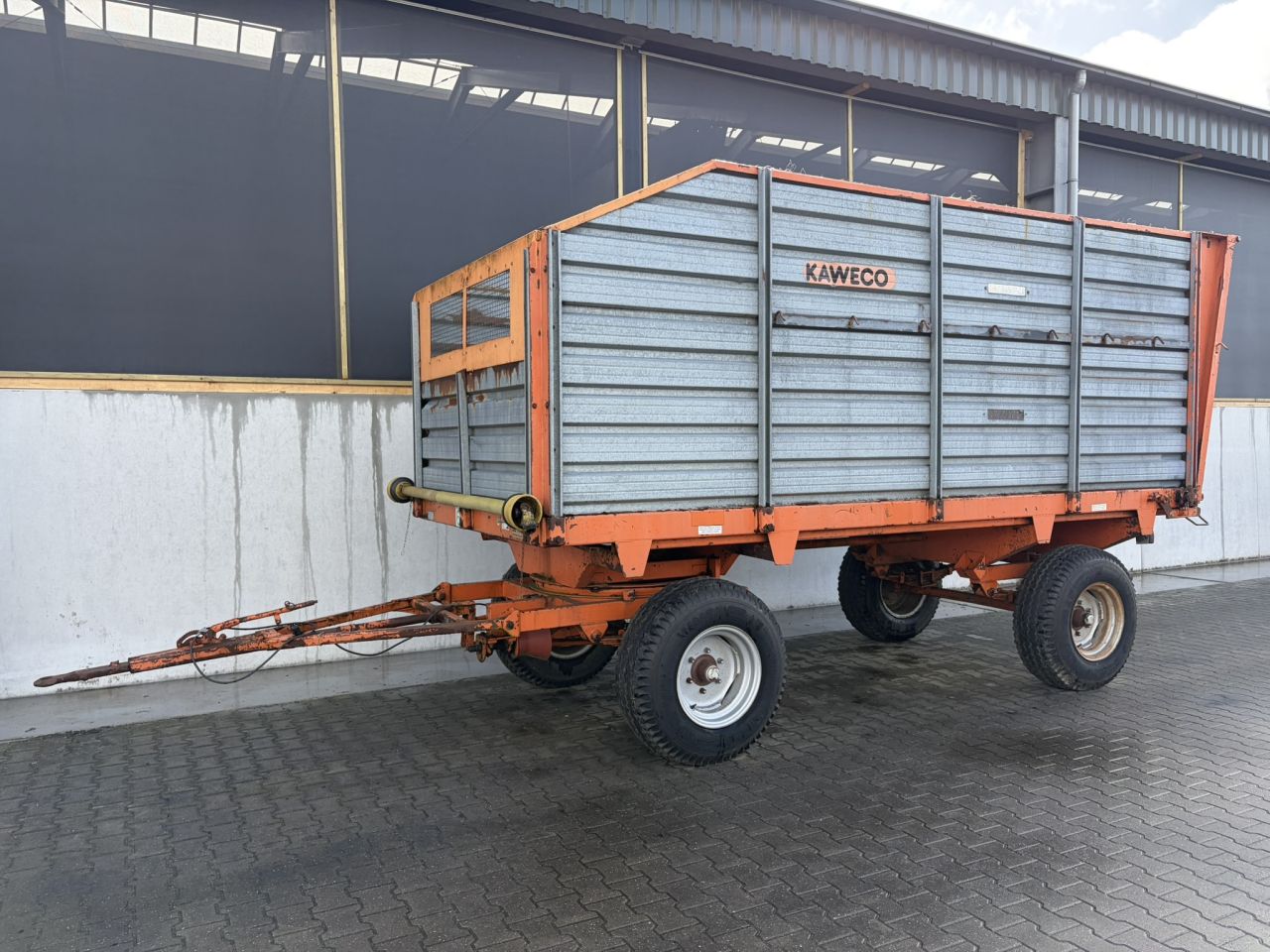 Kaweco silagewagen 8 ton schamelwagen