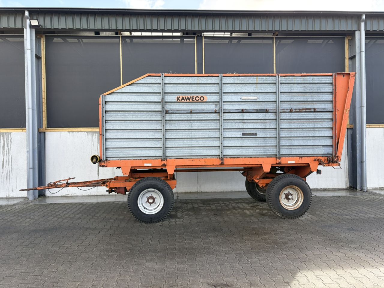 Kaweco silagewagen 8 ton schamelwagen