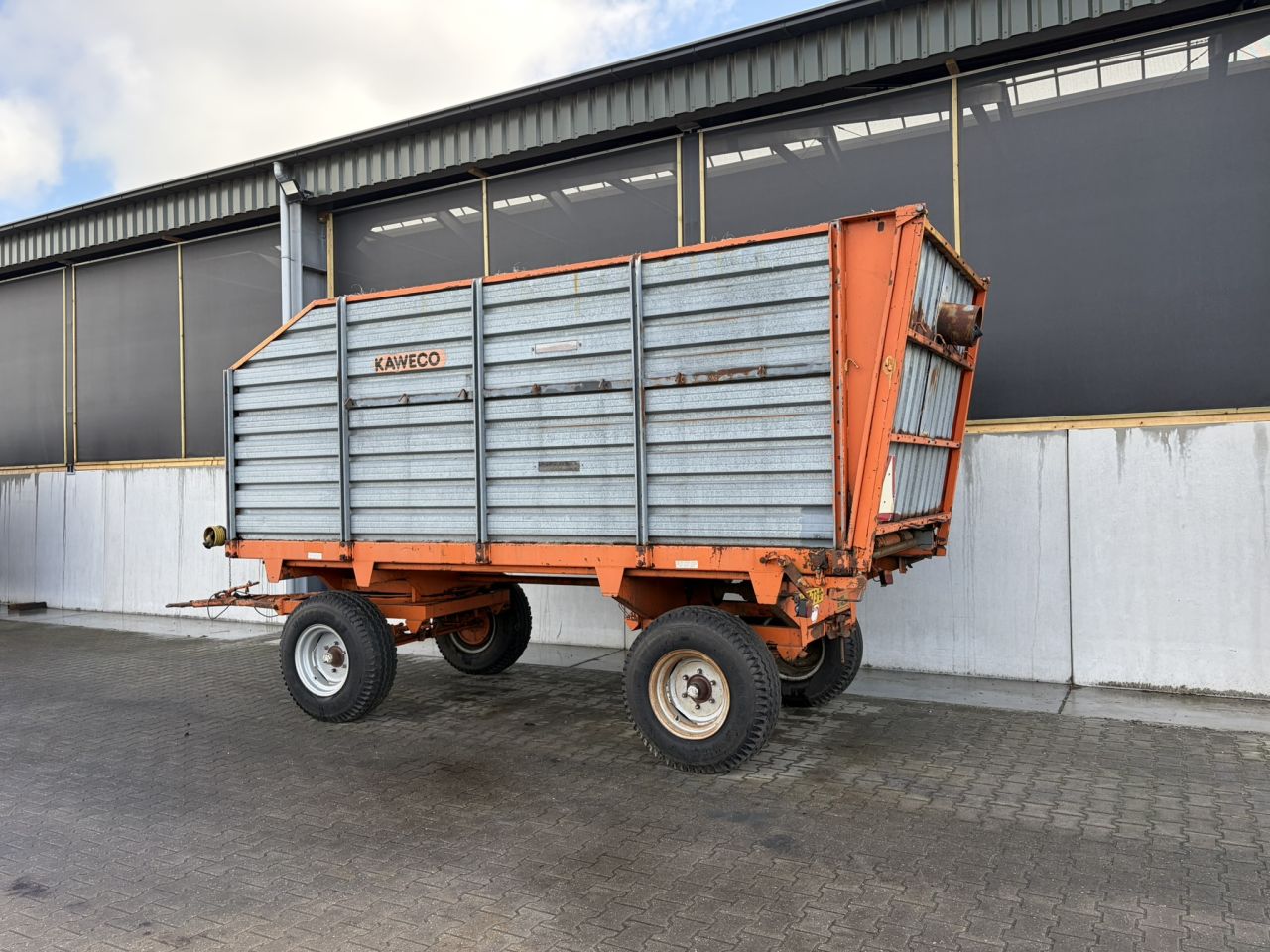 Kaweco silagewagen 8 ton schamelwagen
