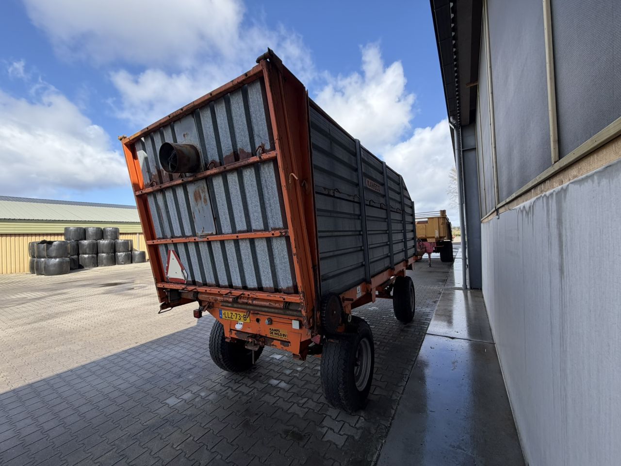 Kaweco silagewagen 8 ton schamelwagen