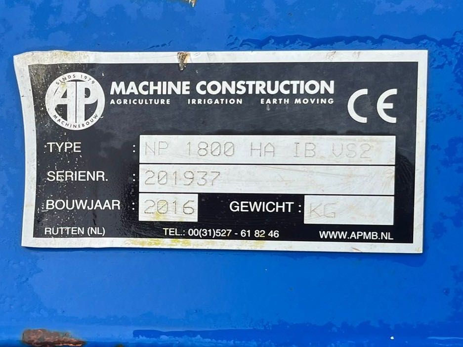 AP 1800 Kuilhapper (Euro)