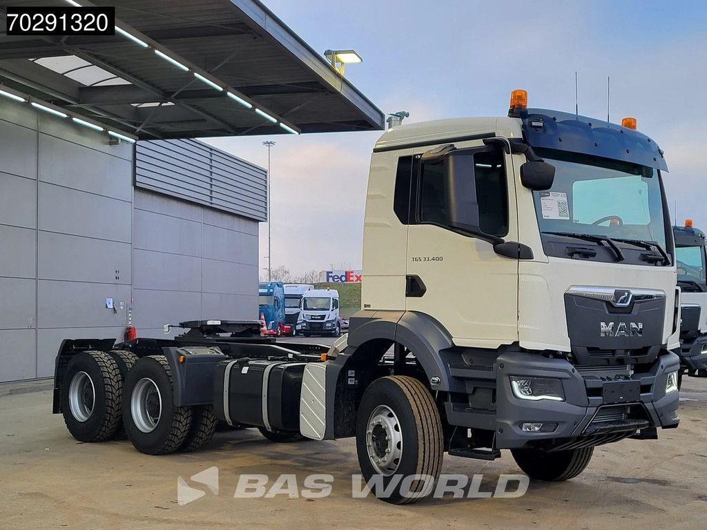 MAN TGS 33.400 6X4 NEW! Full-Steel Big-Axle Drumbrakes LED Euro 2