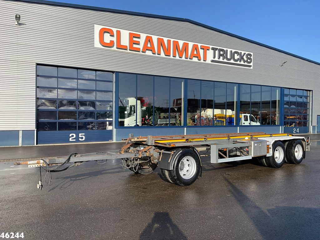 GS-Meppel 3-assige containeraanhangwagen