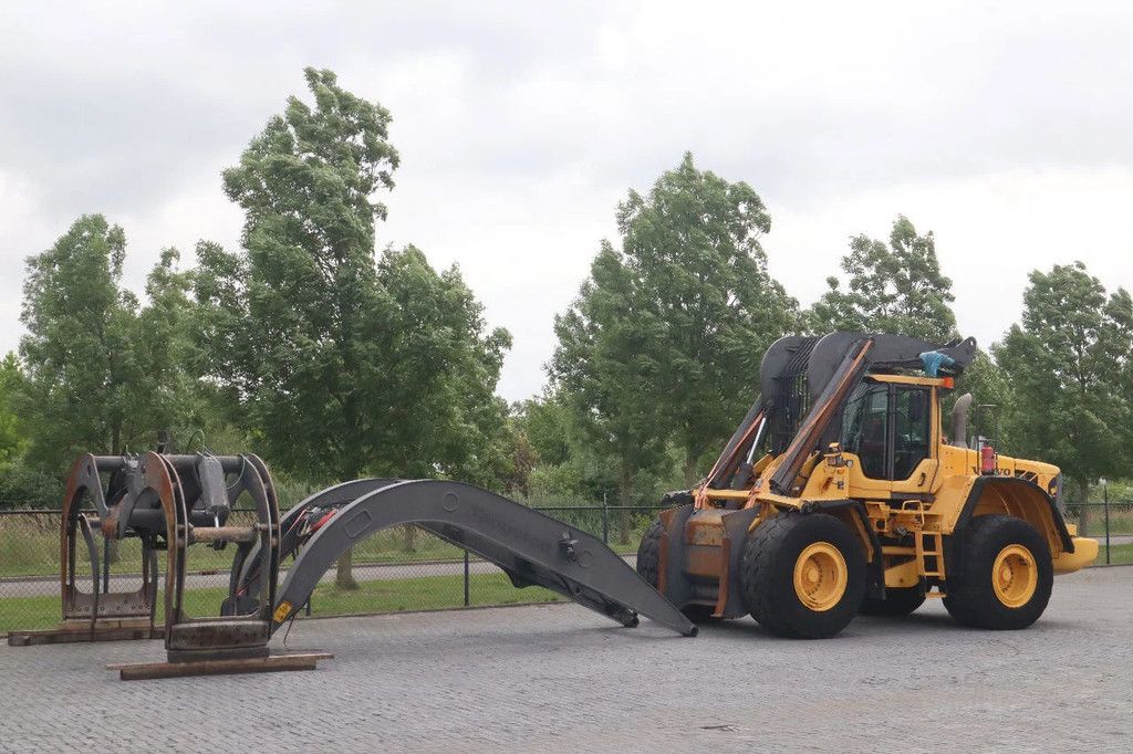 Volvo L180 F HL | HIGH-LIFT | LOG STACKER | HOLZ GRAPPLE