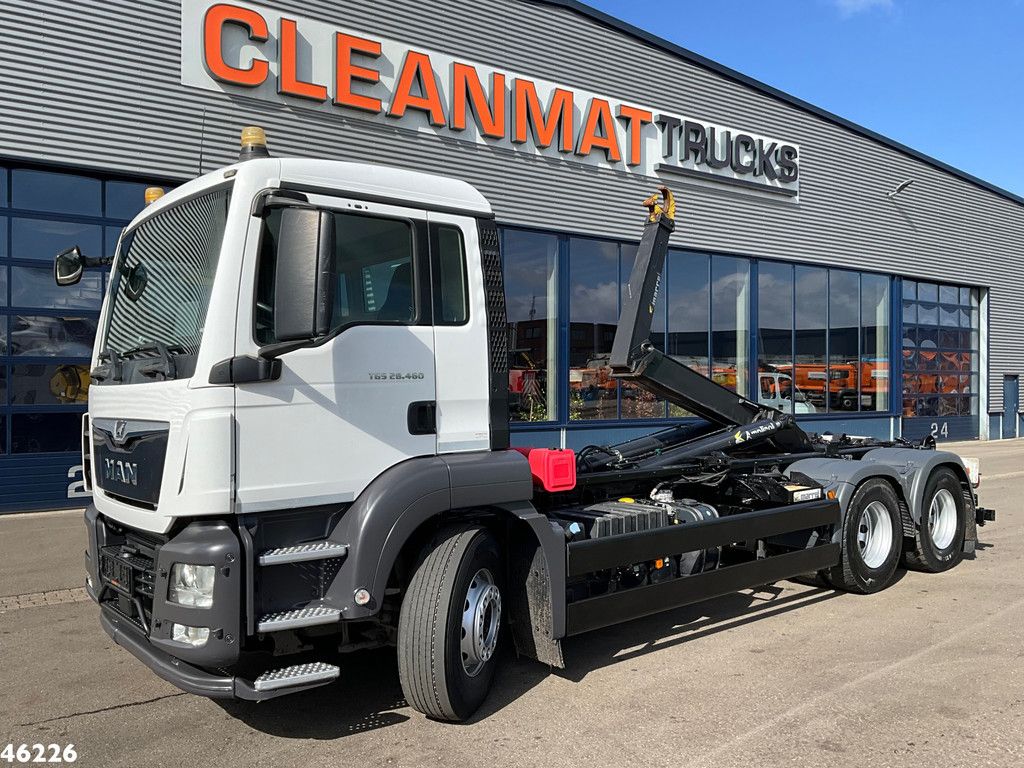 Man TGS 28.460 Euro 6 Marrel 20 Ton haakarmsysteem