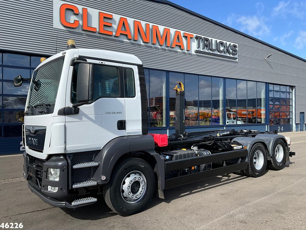 Man TGS 28.460 Euro 6 Marrel 20 Ton haakarmsysteem