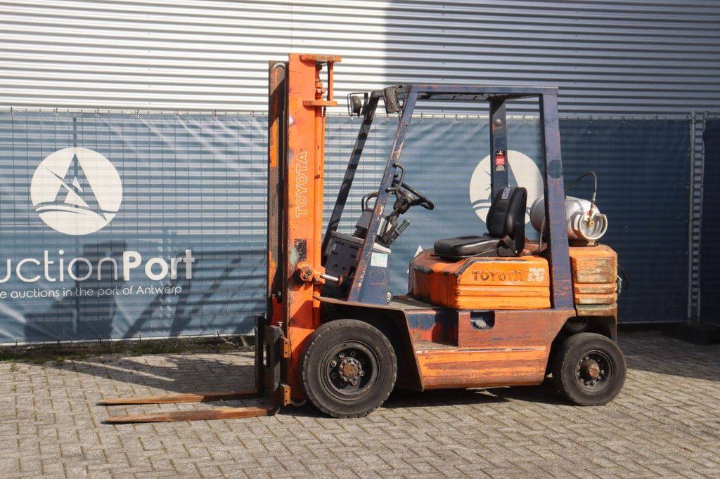 Gabelstapler Toyota 42 5F GF 20 LPG 2500kg 3.0m 1989