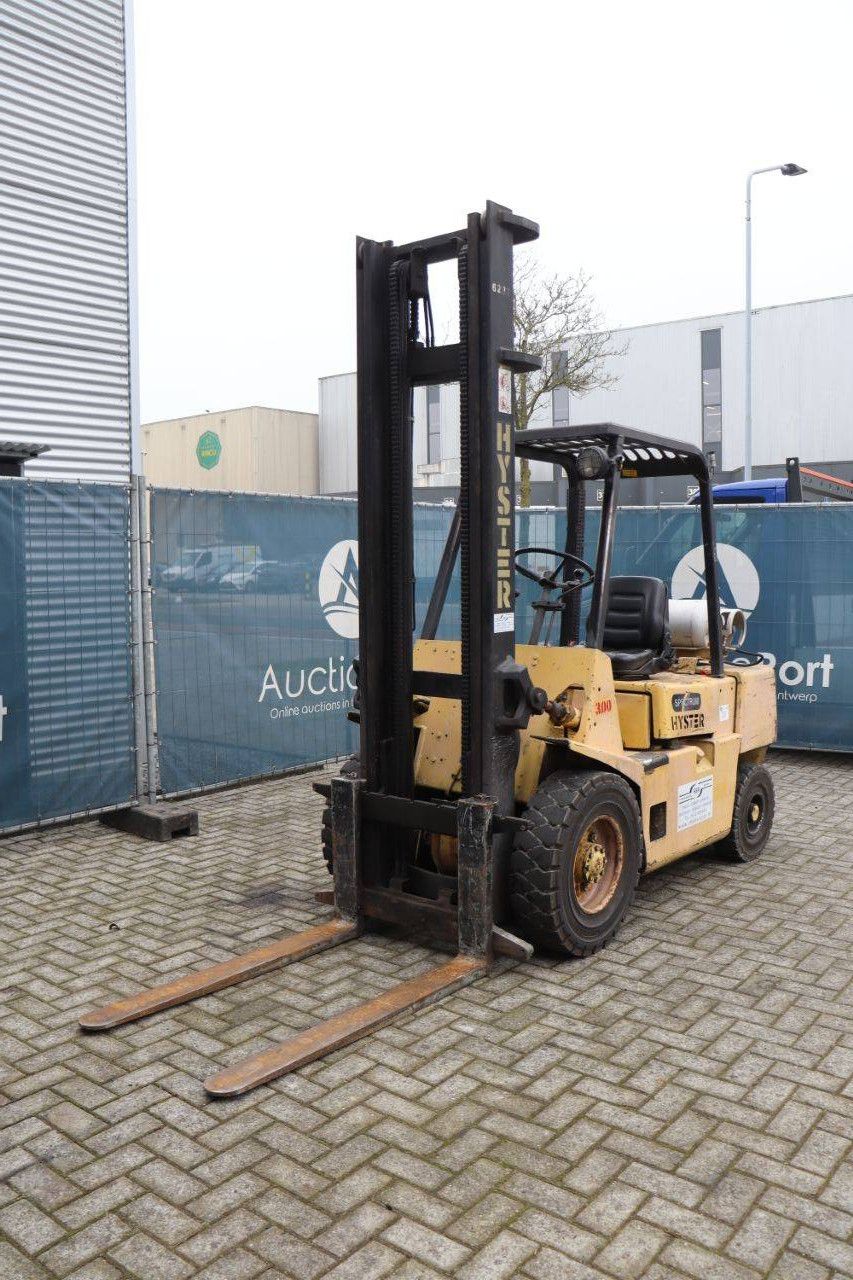 Forklift Hyster H3.00XL LPG 2910kg 4.15m 1986