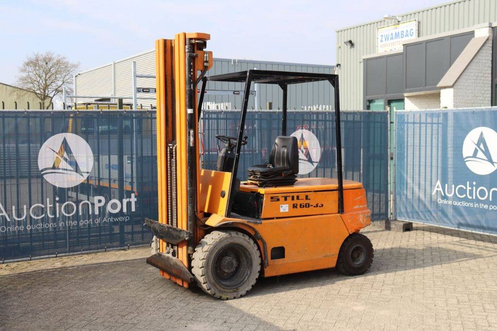 Forklift Still R60-35 Electric 3500kg 6.0m 1989