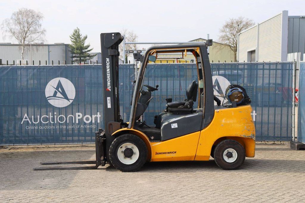 Heftruck Jungheinrich TFG 435 LPG 3500kg 5.3m 2007