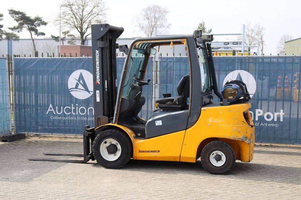 Heftruck Jungheinrich TFG 435 LPG 3500kg 5.3m 2007