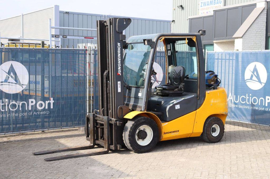 Heftruck Jungheinrich TFG 435 LPG 3500kg 5.3m 2007