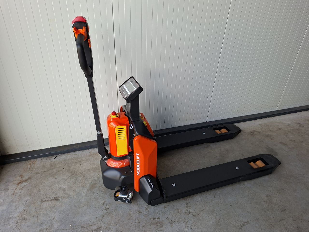 Brede wegende elektrische palletwagen 1500 KG 0,5 kg