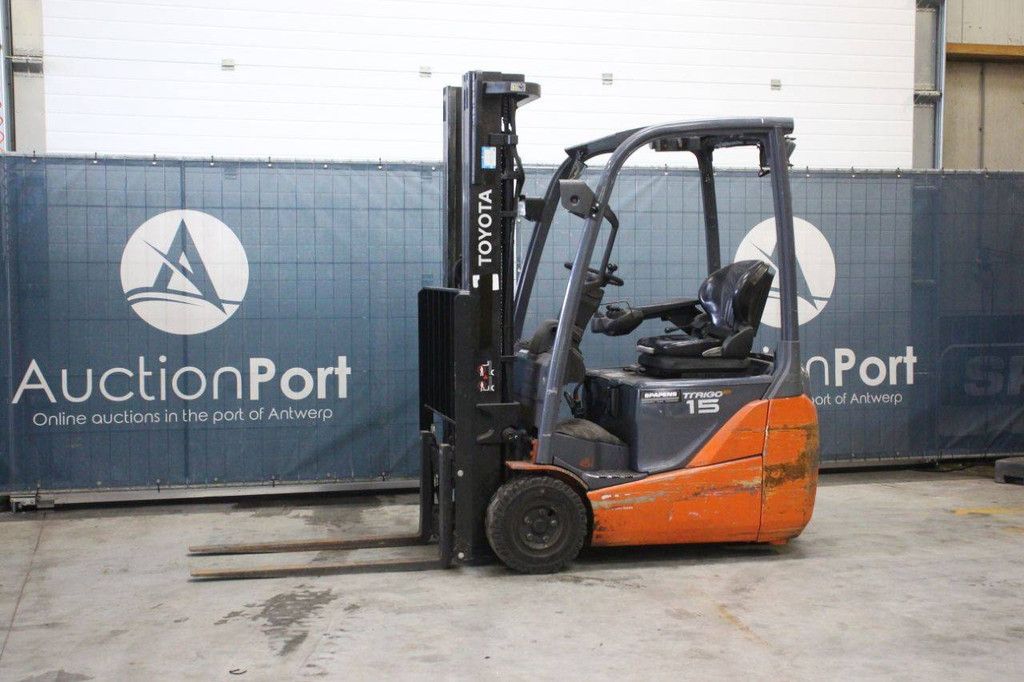 Toyota 8FBET15 Electric Forklift 1500kg 5.0m 2014