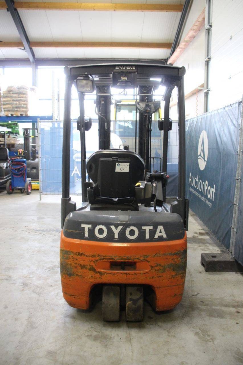 Toyota 8FBET15 Electric Forklift 1500kg 5.0m 2014