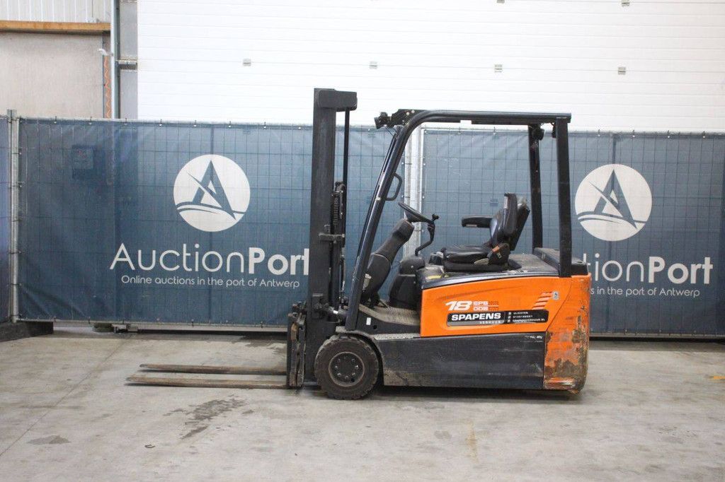 Heftruck Doosan B18TL-7 Elektrisch 1800kg 3.3m 2014