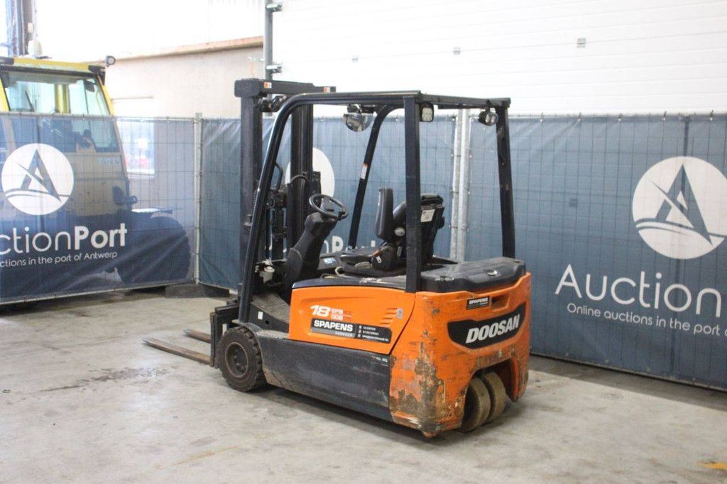 Heftruck Doosan B18TL-7 Elektrisch 1800kg 3.3m 2014