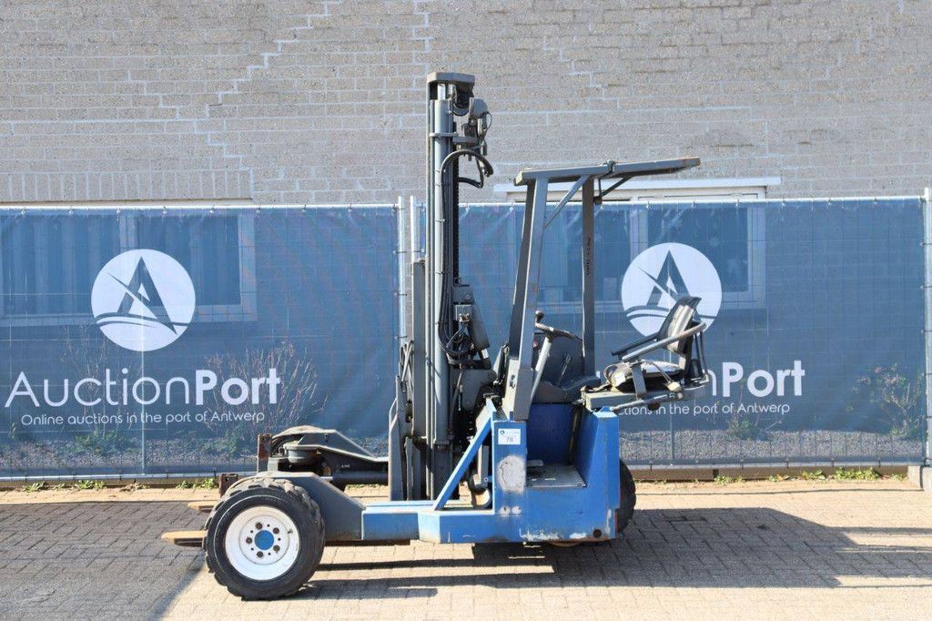 Schubmaststapler mit Fahrerkabine RE4-25-1200-0800, elektrisch, 1150 kg, Baujahr 1998