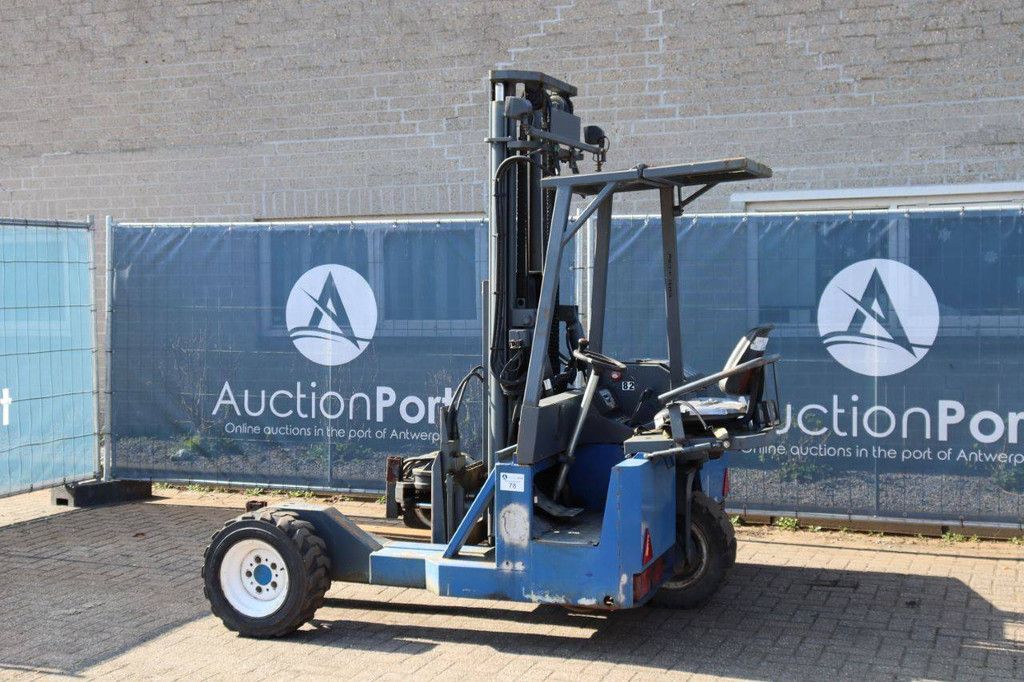 Schubmaststapler mit Fahrerkabine RE4-25-1200-0800, elektrisch, 1150 kg, Baujahr 1998