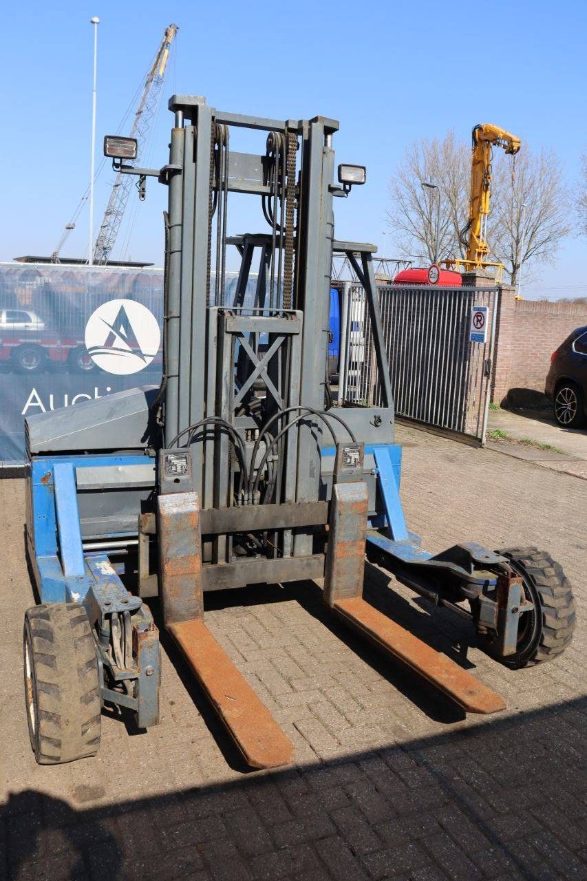 Schubmaststapler mit Fahrerkabine RE4-25-1200-0800, elektrisch, 1150 kg, Baujahr 1998