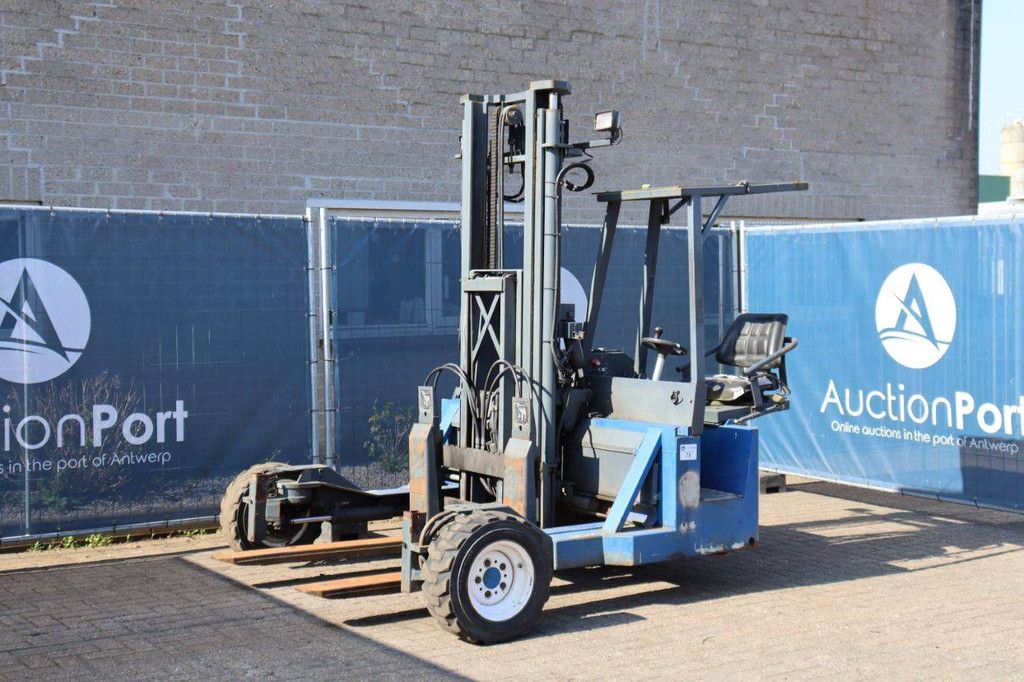 Schubmaststapler mit Fahrerkabine RE4-25-1200-0800, elektrisch, 1150 kg, Baujahr 1998