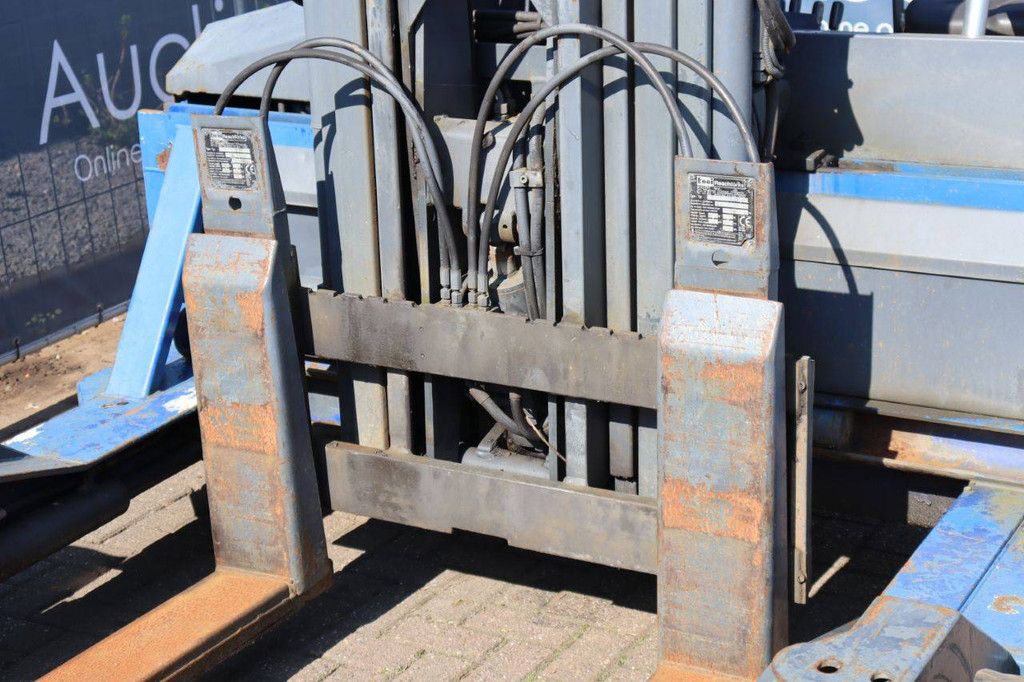 Schubmaststapler mit Fahrerkabine RE4-25-1200-0800, elektrisch, 1150 kg, Baujahr 1998