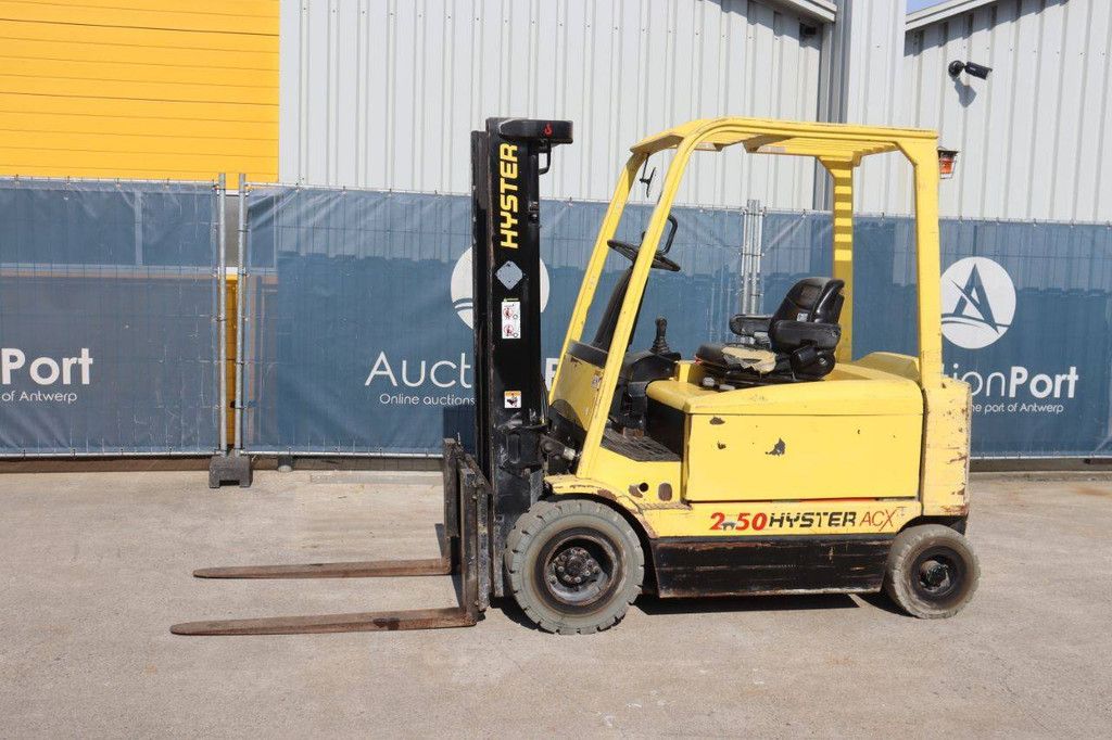 Hyster J2.50ACX Electric Forklift 2500kg 3.16m 2004