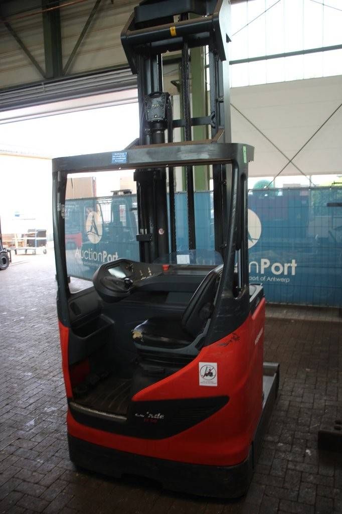 Linde R14-01 Electric Reach Truck 1400kg 8.0m 2015