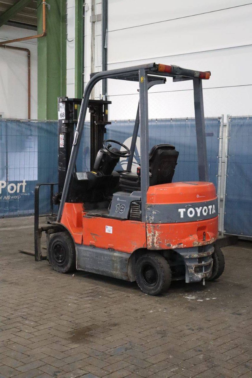 Toyota 7FBMF16 Electric Forklift 1600kg 3.3m 2003