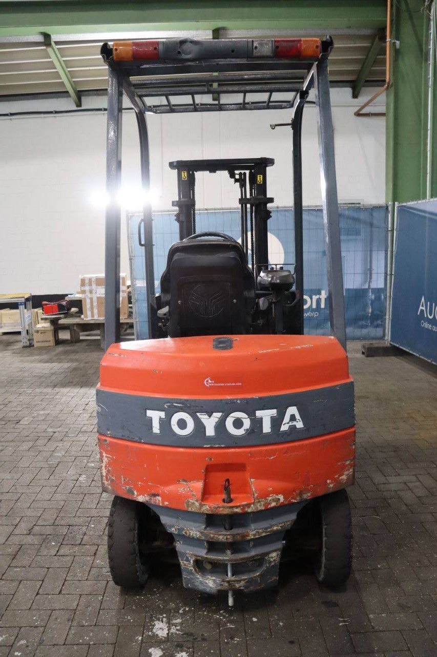 Toyota 7FBMF16 Electric Forklift 1600kg 3.3m 2003