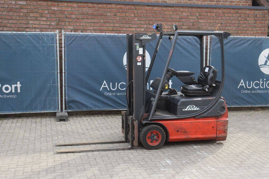 Linde E14-02 Elektrogabelstapler 1400 kg 2001