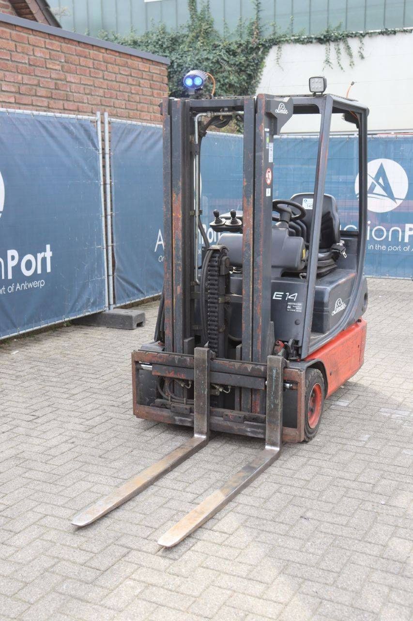 Linde E14-02 Elektrogabelstapler 1400 kg 2001