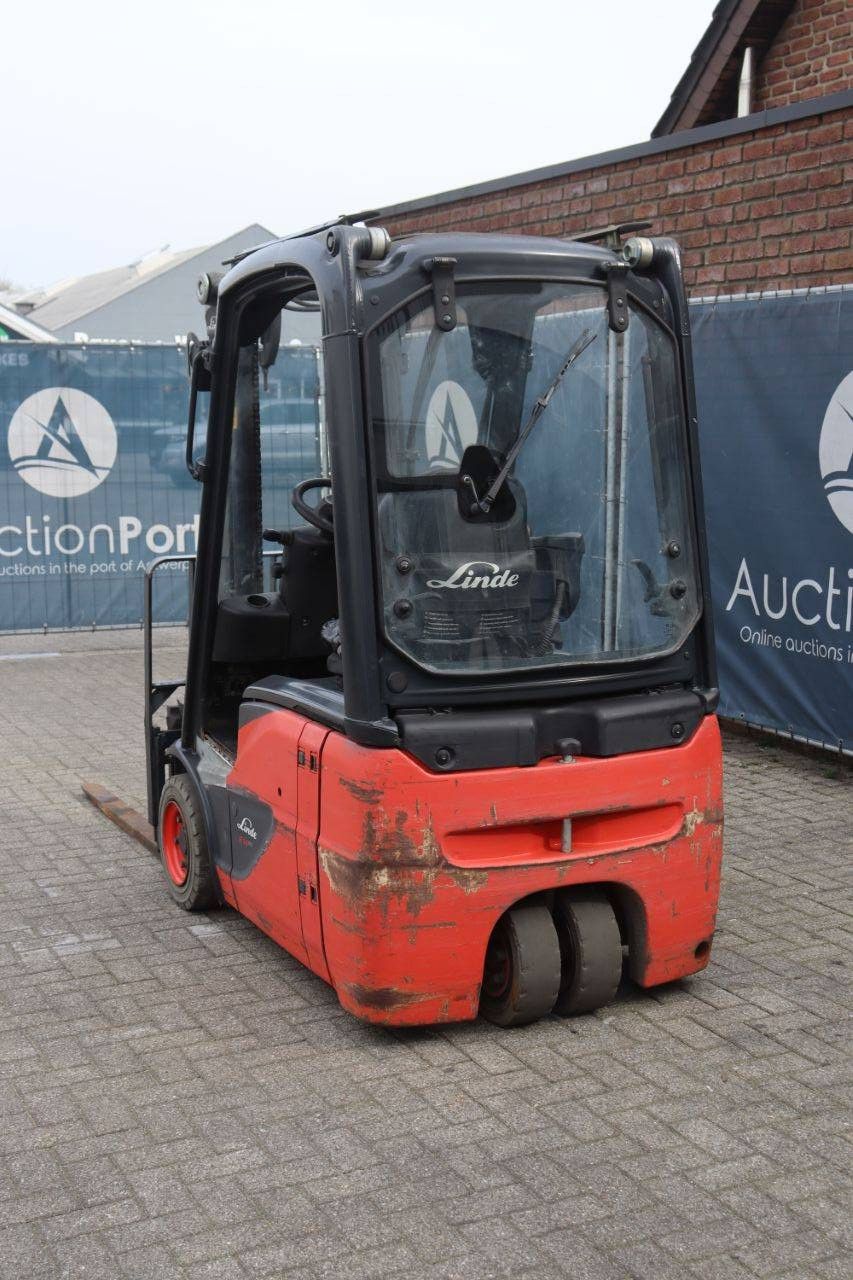 Linde E14-02 Elektrogabelstapler 1400 kg 2018