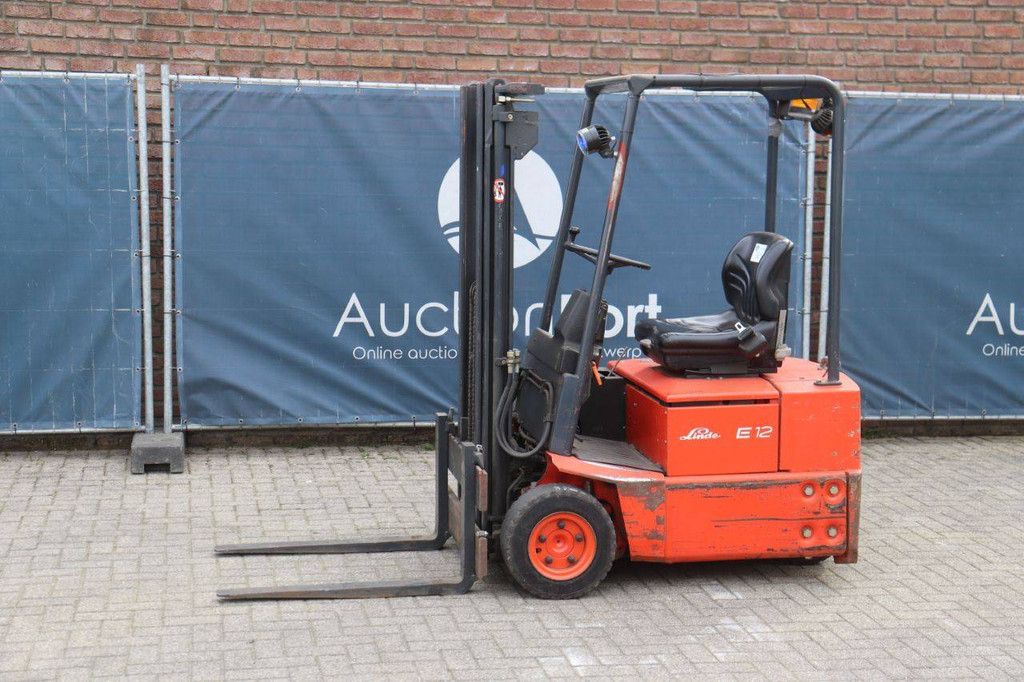 Linde E12 Electric Forklift 1200kg 6.05m