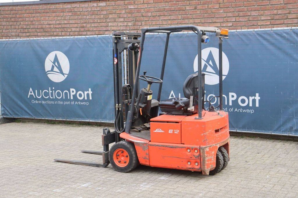Linde E12 Electric Forklift 1200kg 6.05m
