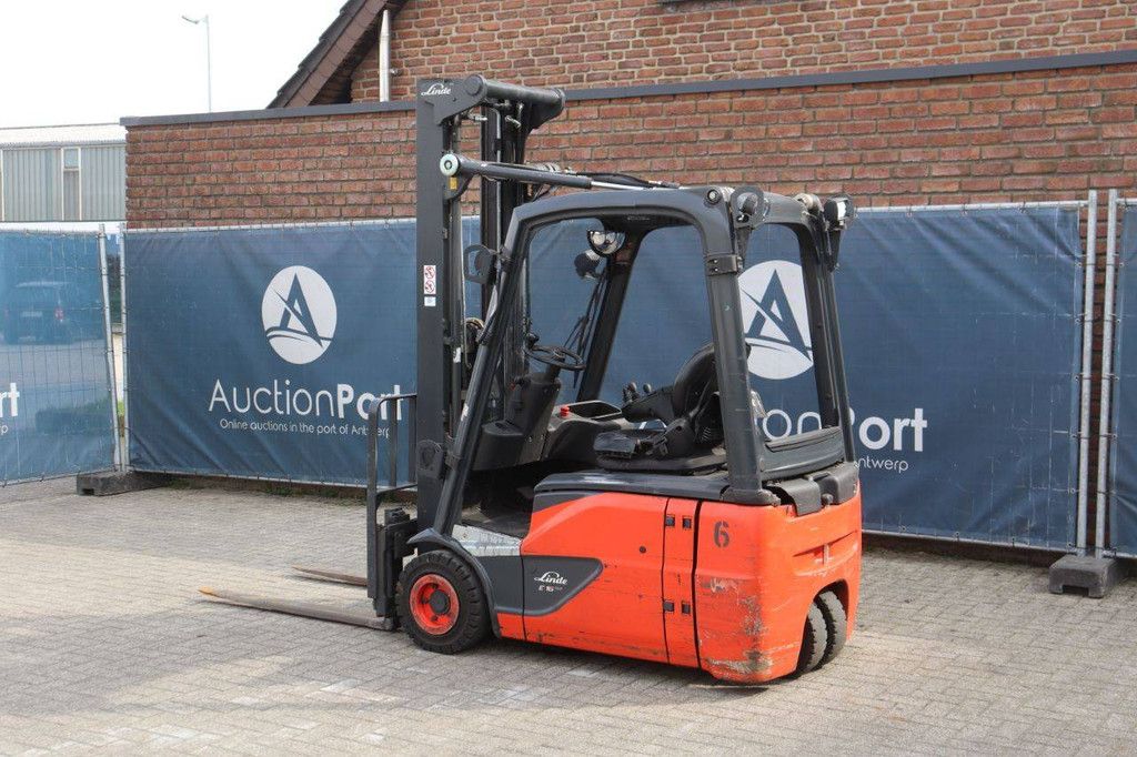 Linde E16-02 Electric Forklift 1600kg 2016