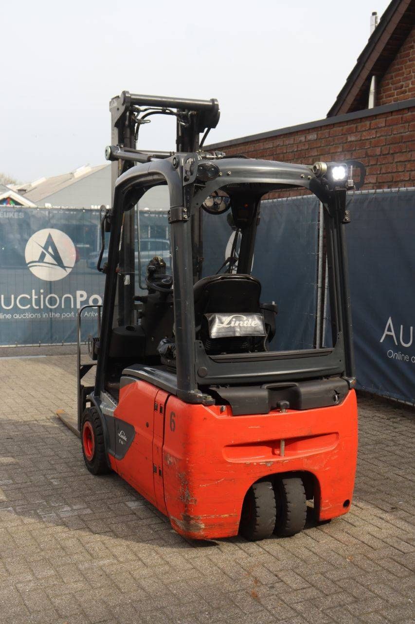 Linde E16-02 Electric Forklift 1600kg 2016