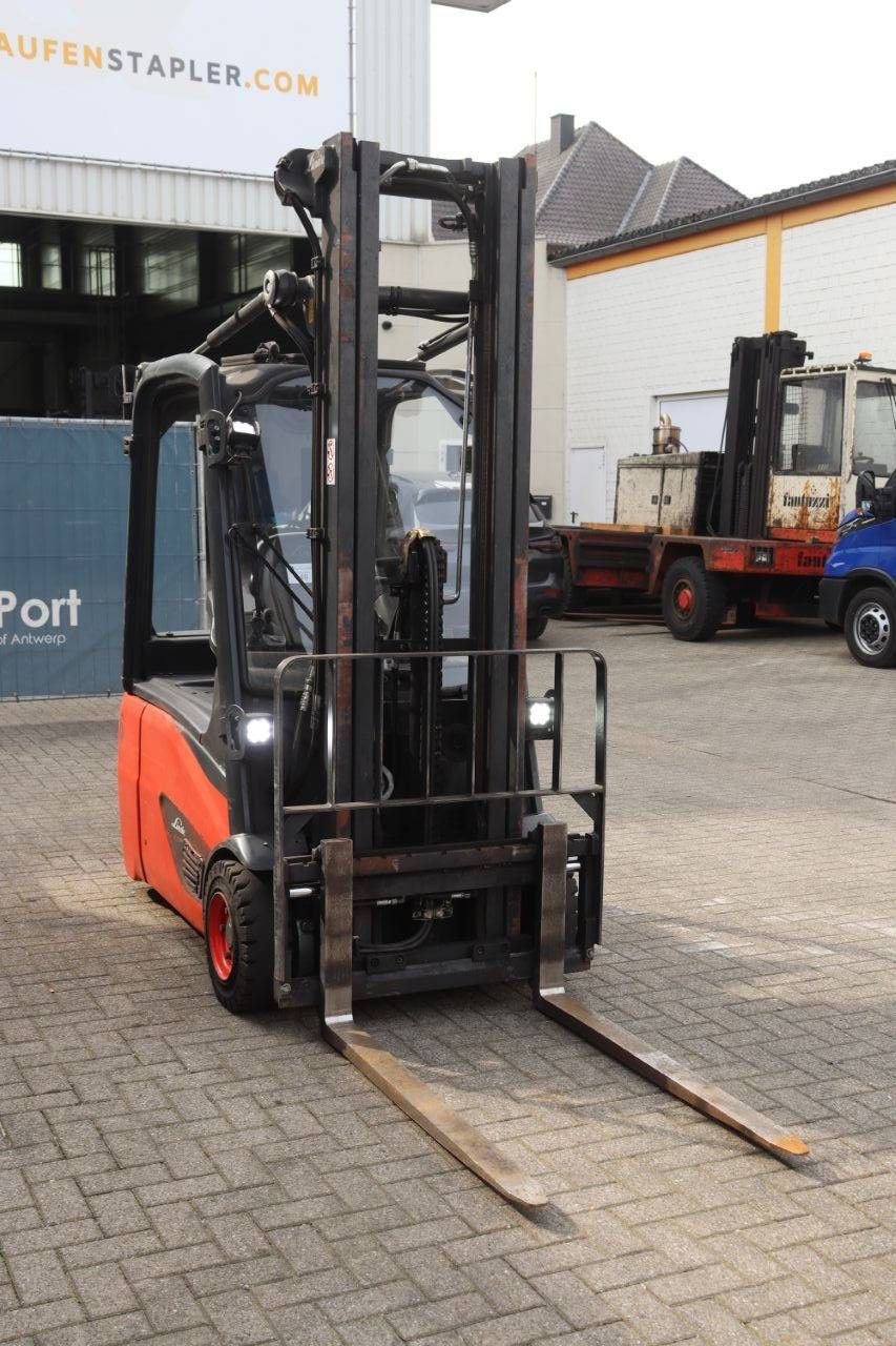 Linde E16-02 Electric Forklift 1600kg 2016