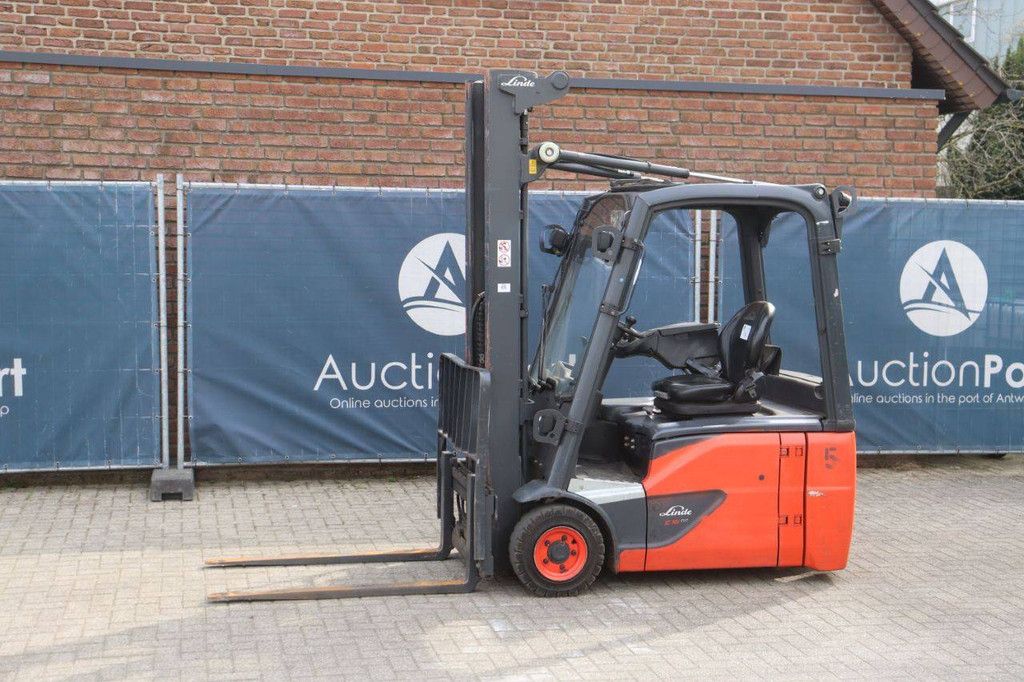 Linde E16-02 Electric Forklift 1600kg 2016